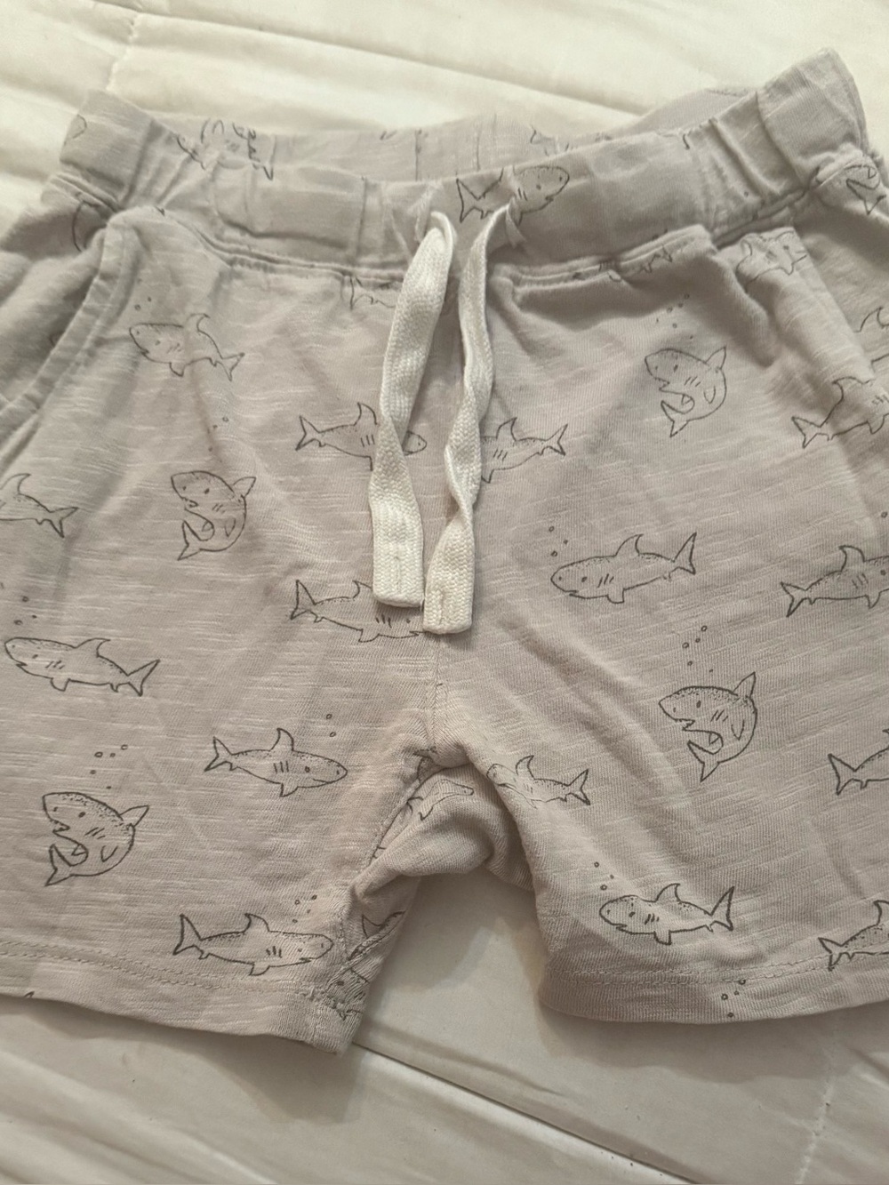 Rylee + Cru toddler shorts shark print